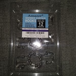 Shower hooks unopened